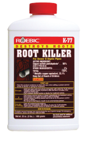 Roebic K-77 Root Killer, Crystal, Powder, 2 lb Bottle