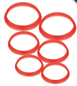 Pp855-13 Rubber Slip Joint Washers Assorted 6 Pk For Water Supplies