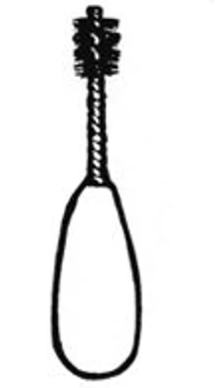 Plumb Pak PP855-5 Inside Cleaning Brush, 8-1/2 in OAL, 3/4 in L Brush