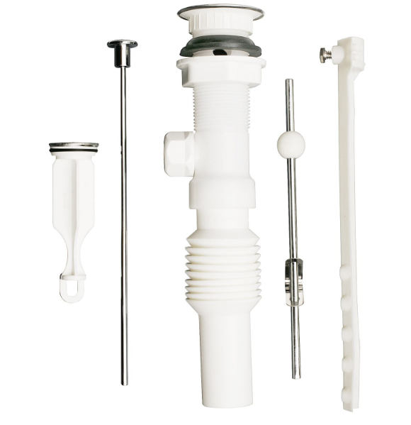 Plumb Pak Pp812-70 Pop-Up Assembly, 1-1/4 In Connection, Slip-Joint, Plastic