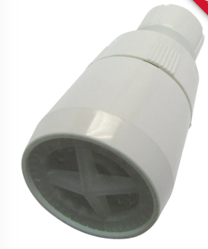 Plumb Pak Pp825-15 White Plastic Showerhead With 2 Gpm Flow Rate And 1 Spray Setting