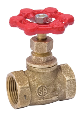 ProLine Stop Valve, Brass, 1/2 In. --- 105-003NL