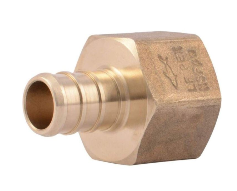 Sharkbite 1/2in x 1/2in FNPT Brass Crimp Female Connector