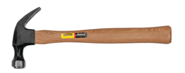STANLEY 51-613 Nailing Hammer, 7 oz Head, Curved Claw Head, HCS Head, 11-1/4"