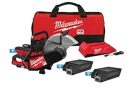 Milwaukee MX FUEL 14inch Cut-Off Saw Kit with 2 Batteries -- MXF314-2XC