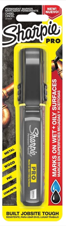 Sharpie Pro Series 2018329 Marker, Black