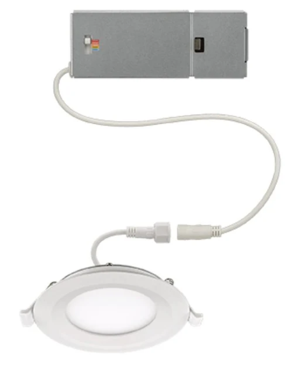 ETI Color Preference Series 53808211 Edge-Lit LED Downlight, 11 W, 120 VAC, LED Lamp