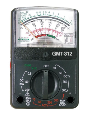 Gardner Bender 5 Function 12 Range Analog Multimeter 1/Clam -- GMT-312