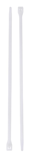Gardner Bender 50098N Assorted Cable Ties, 4, 6, and 8 inch, 18 and 45 lb, Electrical Wire and Cord Management, Nylon Zip Tie, Reusable Container, 500 Pk, Natural