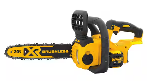 DeWalt 20V MAX XR Brushless Lithium-Ion 12". Compact Chainsaw (Tool Only) -- DCCS620B
