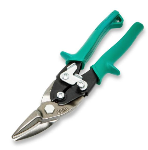 Crescent Wiss 9-3/4" Compound Action Straight and Right Cut Aviation Snips -- M2R