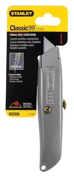 Stanley 99E Classic Retractable Blade Utility Knife