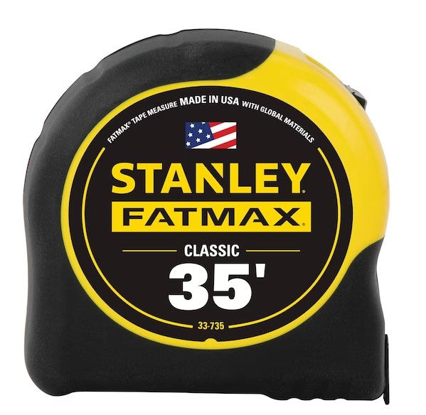 Stanley 35ft FATMAX Tape Measure -- 33-735