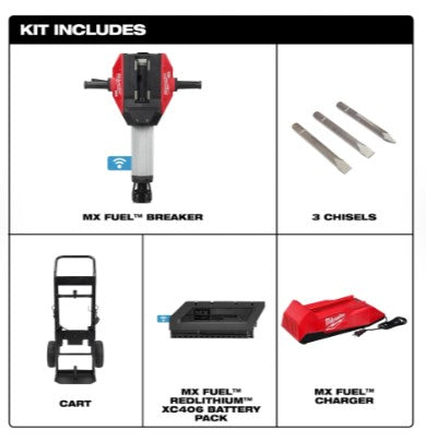 Milwaukee MX FUEL™ Breaker Kit -- MXF368-1XC