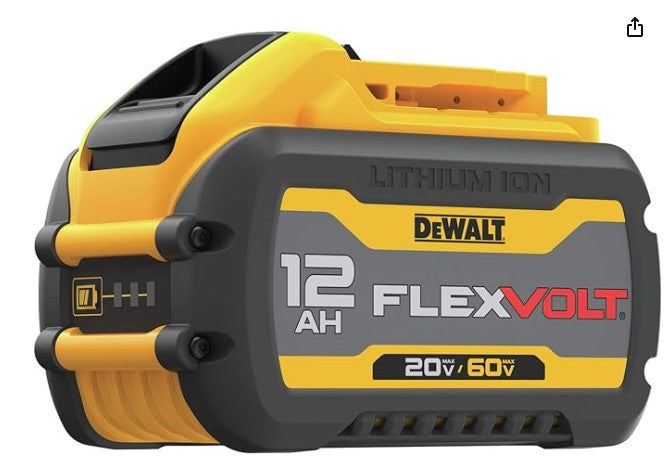 DEWALT FLEXVOLT 20V/60V MAX* Battery, 12.0-Ah (DCB612)