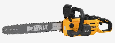 Dewalt 60V MAX* Brushless Cordless 20 in 4.0Ah Chainsaw Kit - DCCS677Y1