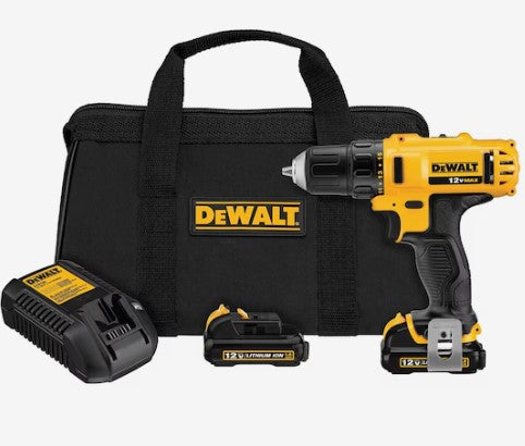 Dewalt 12V MAX* 3/8 in. Drill/Driver Kit - DCD710S2