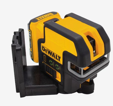 Dewalt 12V MAX* 5 Spot + Cross Line Green Laser -- DW0825LG