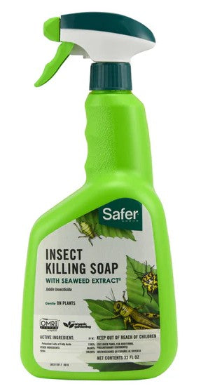 Safer Brand 5452 3-in-1 32-Ounce Ready-to-Use Garden Spray