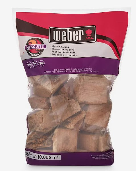 Weber Mesquite 4-lb Wood Chunks