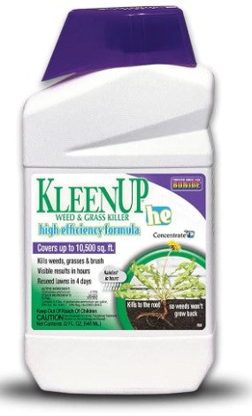 Bonide KleenUP He High Efficiency Weed & Grass Killer Concentrate, 32 oz