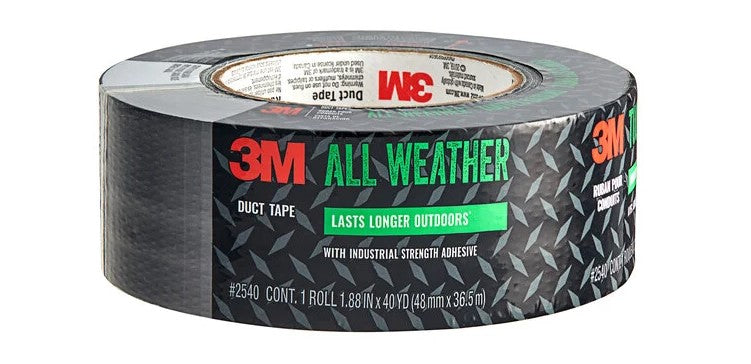 3M Scotch™ 1.88" x 40 Yards Gray All Weather Duct Tape