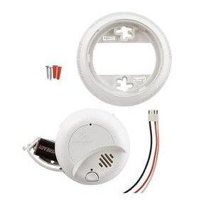 First Alert 9120B6CP Smoke Alarm, 120 V, Ionization Sensor, 85 dB - pack of 6