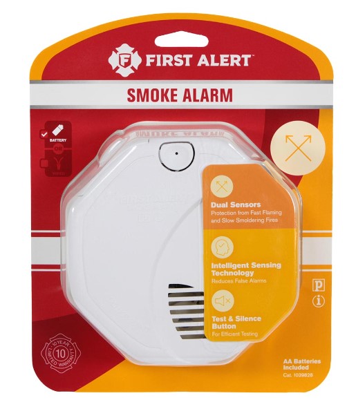 First Alert Smoke Alarm with Smart Sensing Technology and Nuisance Resistance - SA320CN (1039828)