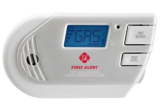 First Alert Combination Explosive Gas and Carbon Monoxide Alarm with Backlit Digital Display - GCO1CN (1039760)