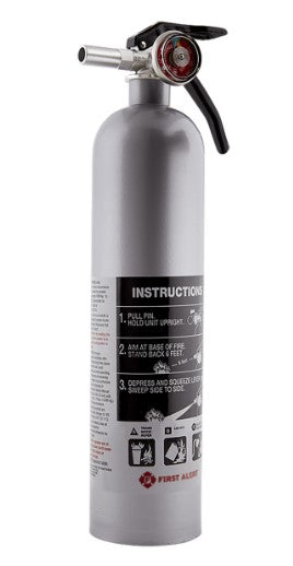 First Alert DHOME1 Rechargeable Designer Home Fire Extinguisher 1-A:10-B:C