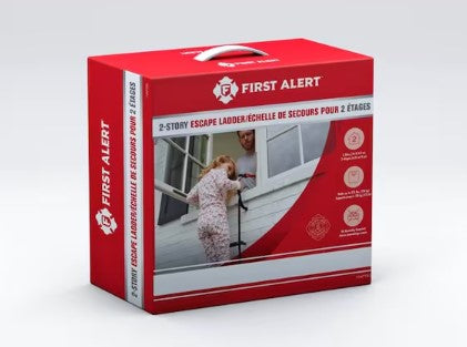 First Alert 14 ft. H Fire Escape Ladder 375 lb. capacity