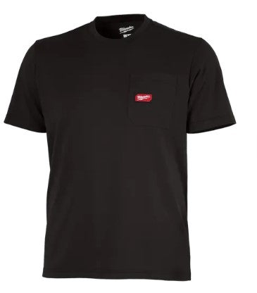 Milwaukee GRIDIRON™ Pocket T-Shirt - Short Sleeve - 605B (Black)