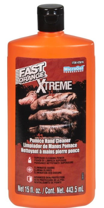 Fast Orange 25616 Xtreme Hand Cleaner, 15 oz.