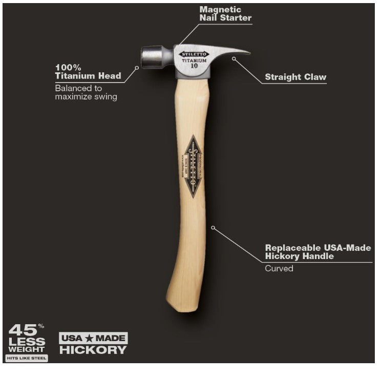 Stiletto FH10C Claw Hammer