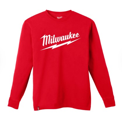 Milwaukee Heavy Duty Tee - Long Sleeve Logo - 608R