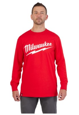 Milwaukee Heavy Duty Tee - Long Sleeve Logo - 608R