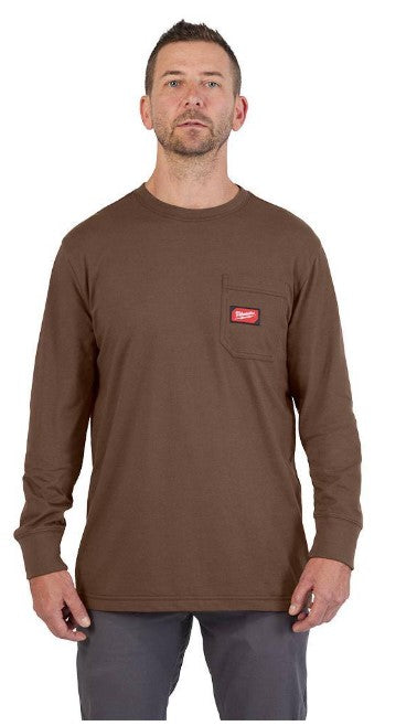 Milwaukee GRIDIRON™ Pocket T-Shirt - Long Sleeve - 606BR