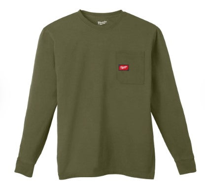 Milwaukee GRIDIRON™ Pocket T-Shirt - Long Sleeve - 606GN