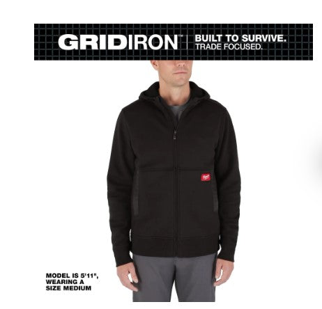 Milwaukee GRIDIRON™ Full-Zip Hoodie - M250B