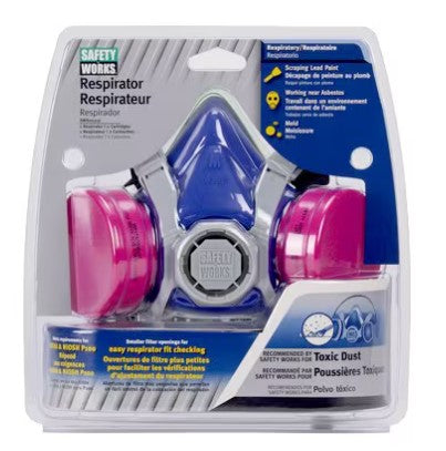 Safety Works Toxic Dust Respirator - SWX00319