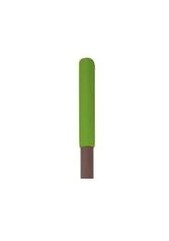 Ames 2915900 Collector Series Shrub Rake Polypropylene Tine with Steel Handle