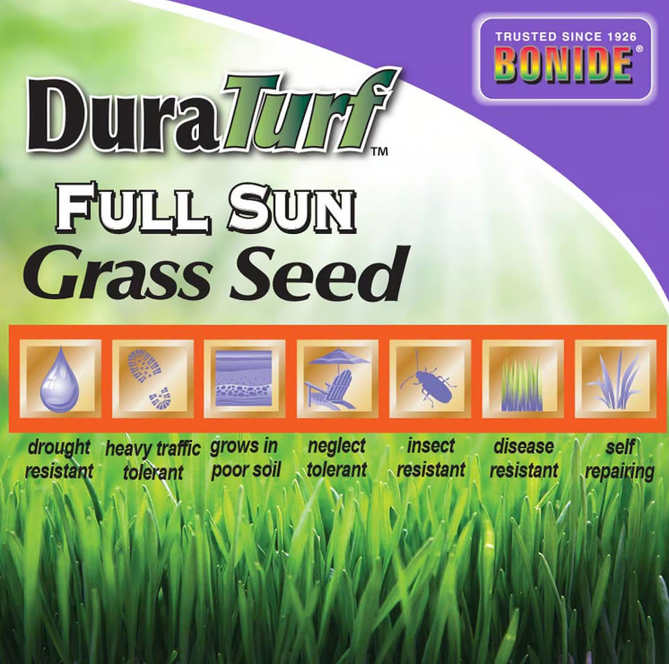 Bonide 60201 Full Sun Grass Seed, 3-Pound