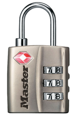 Master Lock TSA-Approved Luggage Lock 4680DNKL