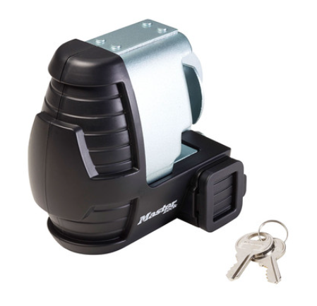 Master Lock Trailer Lock, Universal Trailer Coupler Lock, 379DAT , Silver , Standard
