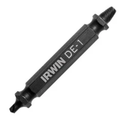 IRWIN 1876224 Impact Performance Series Grip Double-Ended Screw Extractor Insert Bits, 3-Piece