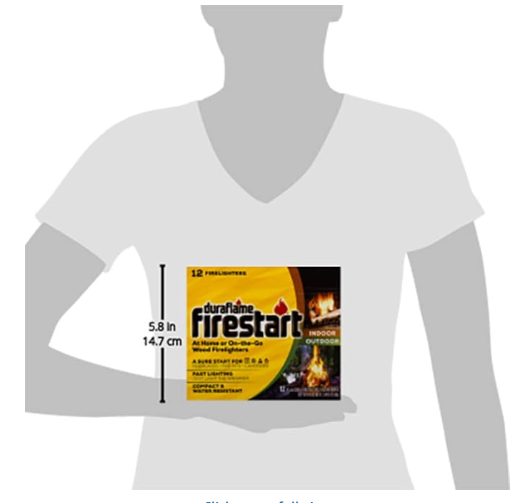 Duraflame Firestart Indoor/Outdoor Firelighters, 12 pack , Yellow