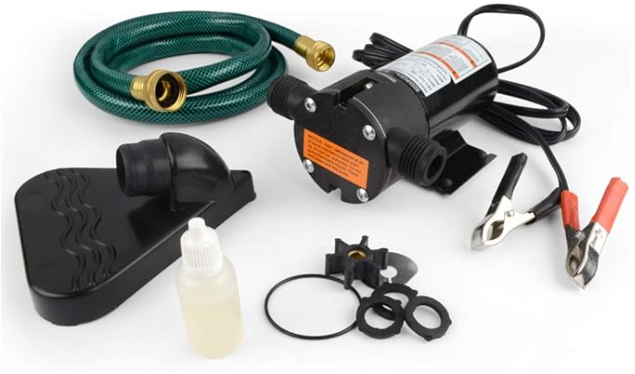 ECO-FLO Products PUP61DC 12 Volt Water Transfer Pump Kit, 1/12 HP, 360 GPH