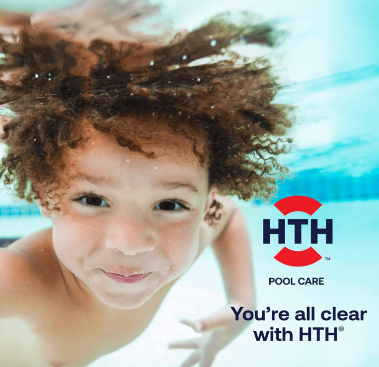 HTH 52034 Swimming Pool Care Shock, Swimming Pool Chlorinator Boosts Chlorine Levels, Cal Hypo Formula, 5.5lb