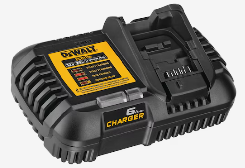 DeWalt 12V MAX*/20V MAX*/FLEXVOLT® 6 Amp Fast Charger - DCB1106