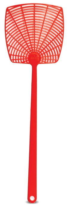 PIC 274-INN Plastic Fly Swatter Assorted Neon Plastic Fly Swatter